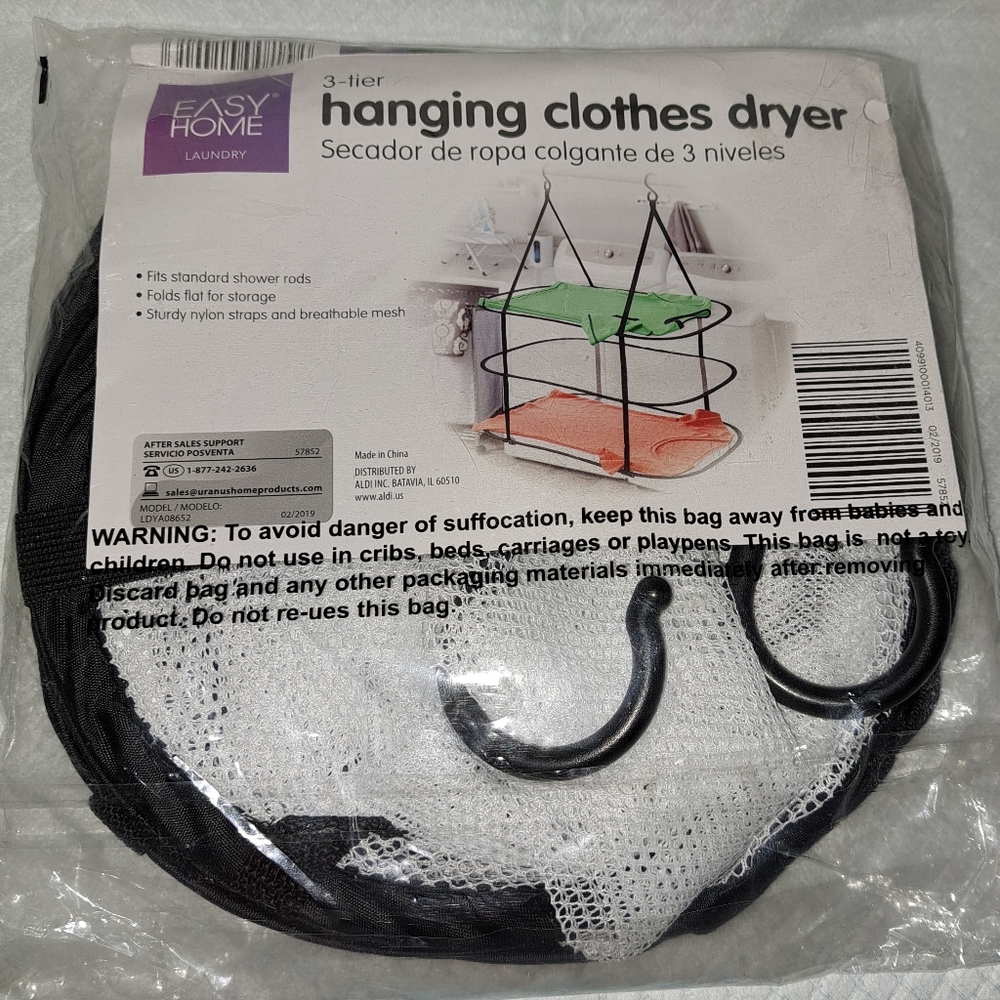 Hanging clothes dryer. - Picture 2 of 2